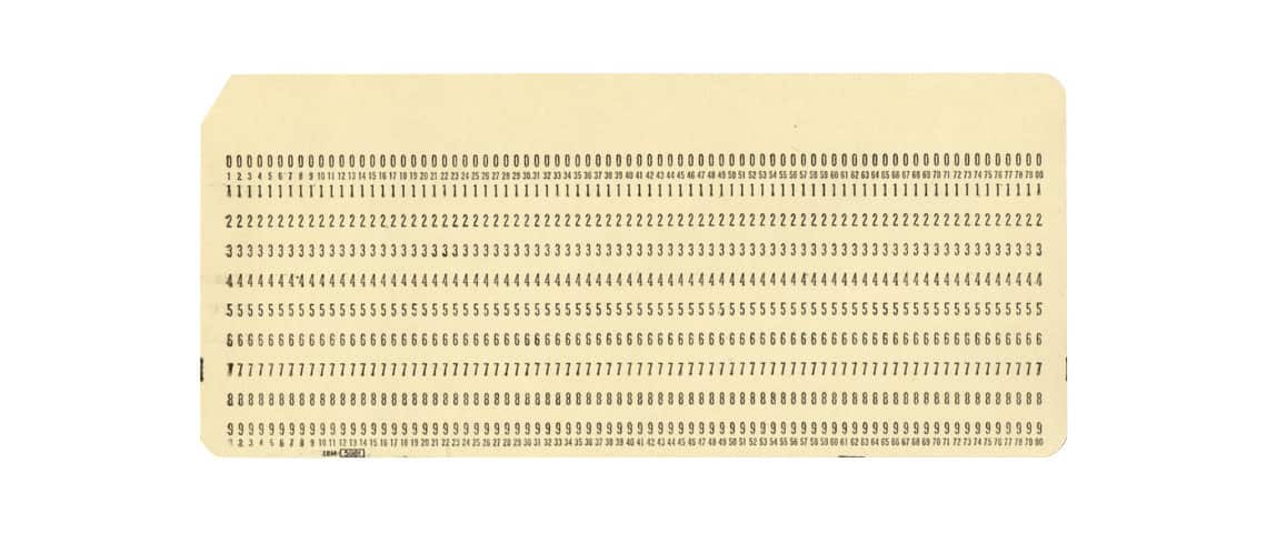 Amazing Computer Facts, Part III. The first game to punch cards.