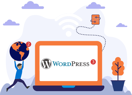Custom update in WordPress hosting